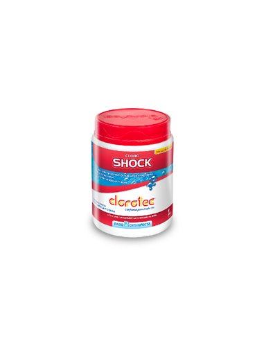 CLORO SHOCK CLOROTEC  X 1 KG.