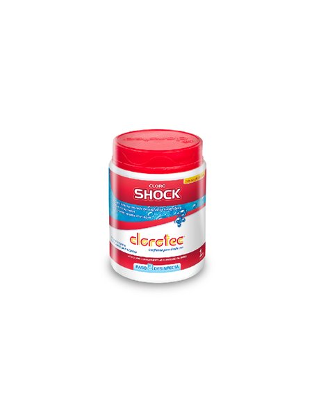 CLORO SHOCK CLOROTEC  X 1 KG.