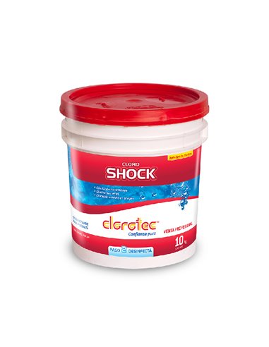 CLORO SHOCK CLOROTEC X 10 KG.