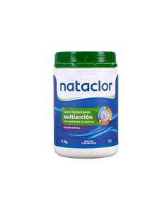 Cloro instantaneo Pote de 1 kg. NATACLOR