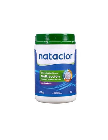 Cloro instantaneo Pote de 1 kg. NATACLOR