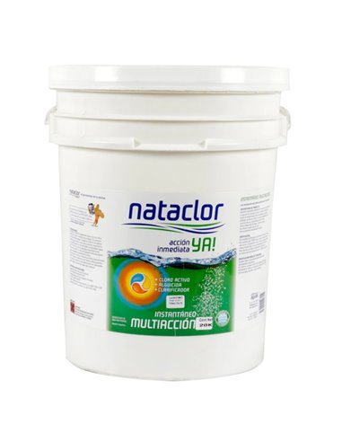 Cloro Multiaccion Pote de 20 kg NATACLOR