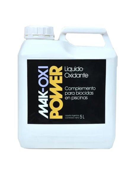 MAK OXI-POWER en bidón de 5 lts.con tapa valvulada MAK OXI-POWER en bidón de 5 lts.con tapa valvulada