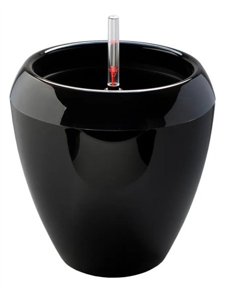 Maceta autoriego Calimera 35 color Negro REHAU