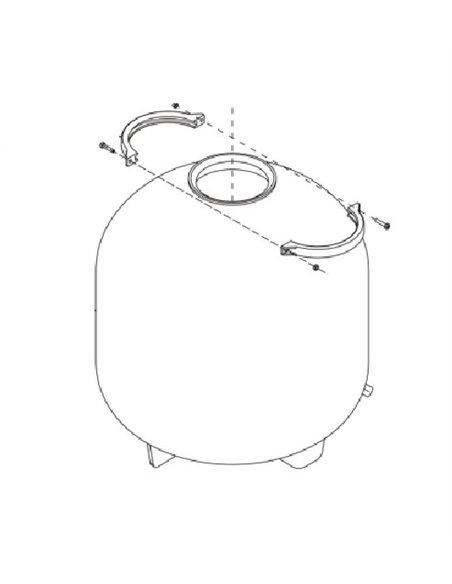 Repuesto Filtro Deposito Filt. ARIES 450 ESPA