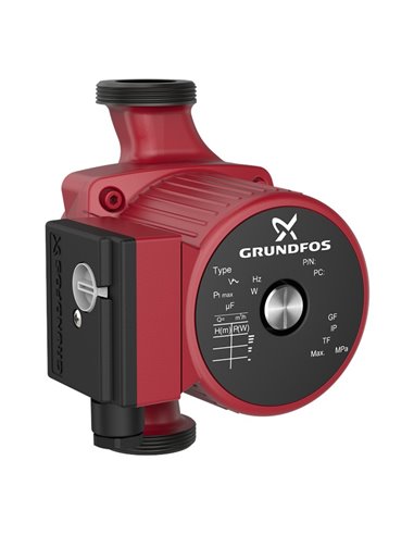 Bomba circuladora UPS 25-80 180 98494727 GRUNDFOS