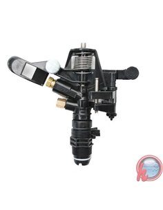 Aspersor Plástico sectorizable, boquillas metálicas   8036 4.4 x 2.4 -  Rosca:RM 3/4"