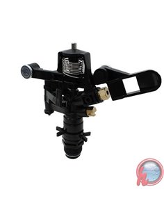 Aspersor Plástico sectorizable, boquillas metálicas VYR 66 4.36 X 2.38 -  Rosca:RM 3/4"