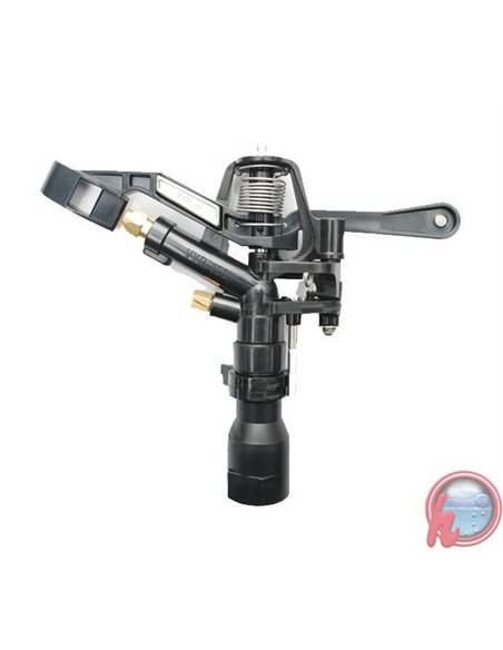 Aspersor Plástico sectorizable, boquillas metálicas VYR 166 6.3 X 3.2 -  Rosca:RH1"