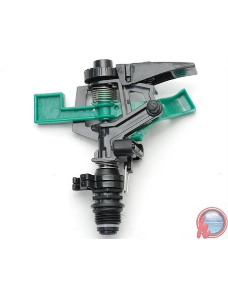 Aspersor Plástico sectorizable, rosca macho 1/2" alcance ajustable   RS-PL-3100 4.0 -  Rosca:RM 1/2"