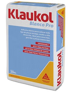 KLAUKOL PEGAMENTO BLANCO PRO X 30 KG