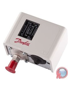 Presostato para freón -0.2 a 7.5 bar Danfoss KP1