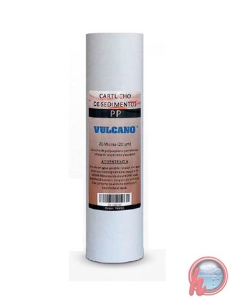 CARTUCHO FILTRANTE 10" X 2.5 "  - 20 MICRONES
