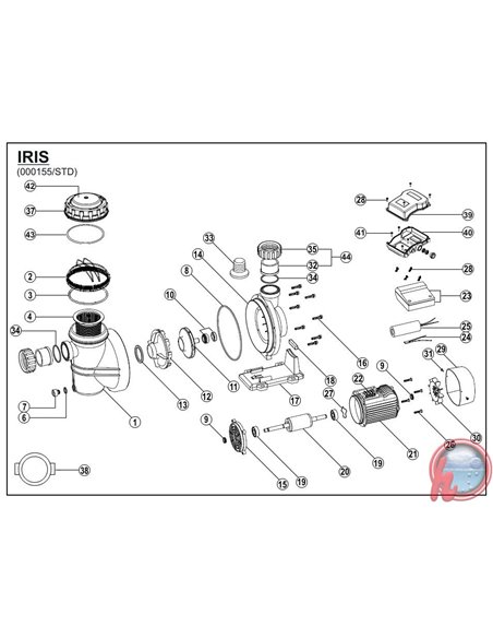 Tapa visora con tuerca IRIS - ESPA
