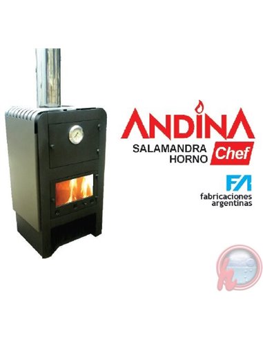 Horno salamandra ANDINA CHEF