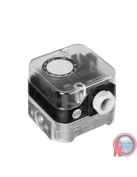 Presostato para gas o aire 0.4/3 mBar GW 3 A4 DUNGS Presostato para gas o aire 0.4/3 mBar GW 3 A4 DUNGS