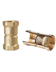 Valvula de retencion conica de bronce 1" LUISE