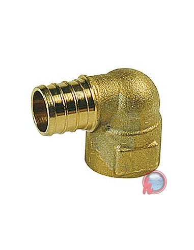 Racor a 90º rosca hembra1"x3/4" Giacomini