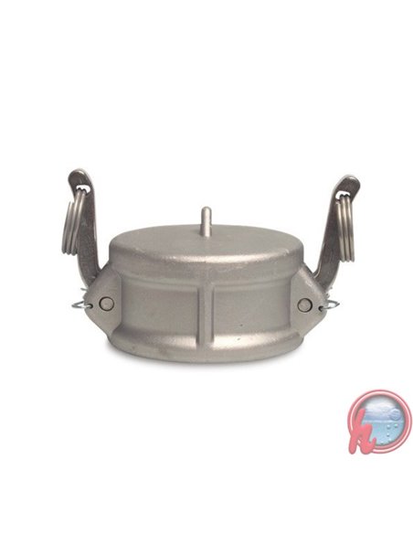 Acople rapido CAMLOCK TAPA DC AC. INOX.  DUST CAP 2 1/2” REHAU