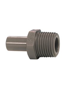 ADAPTADOR ESPIGA LISA nptf 3/8" X r.m. 3/8 - John Guest